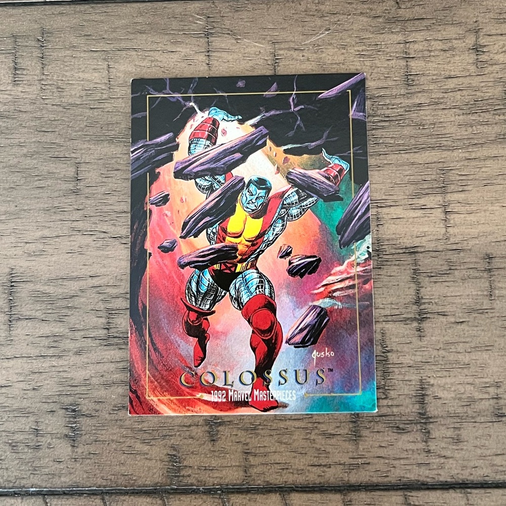 Skybox 1992 SkyBox Marvel Masterpieces #14 Colossus Trading Card